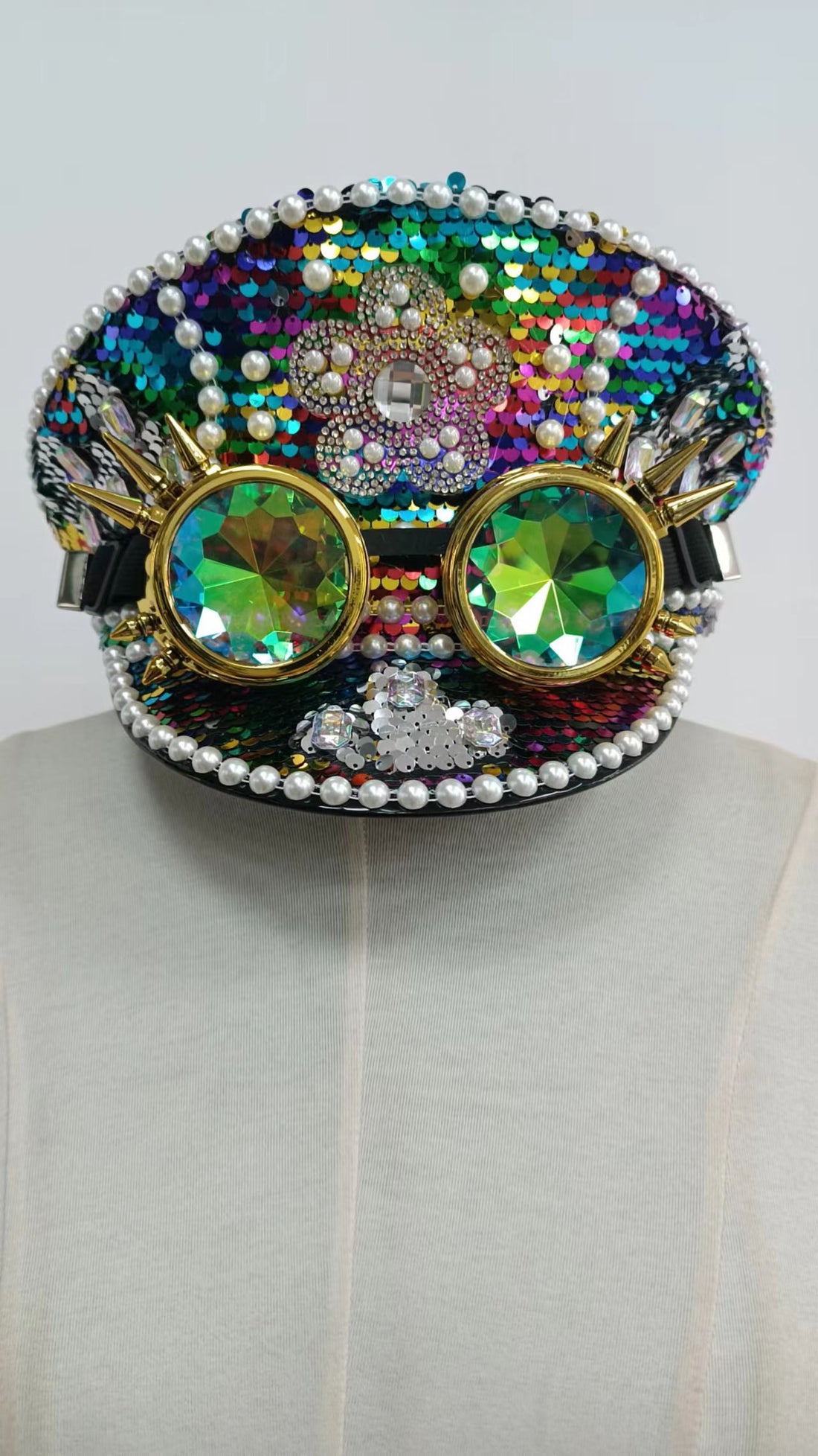 Sequin Steampunk Hat - Festigal