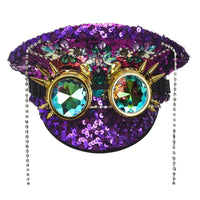 Sequin Steampunk Hat - Festigal