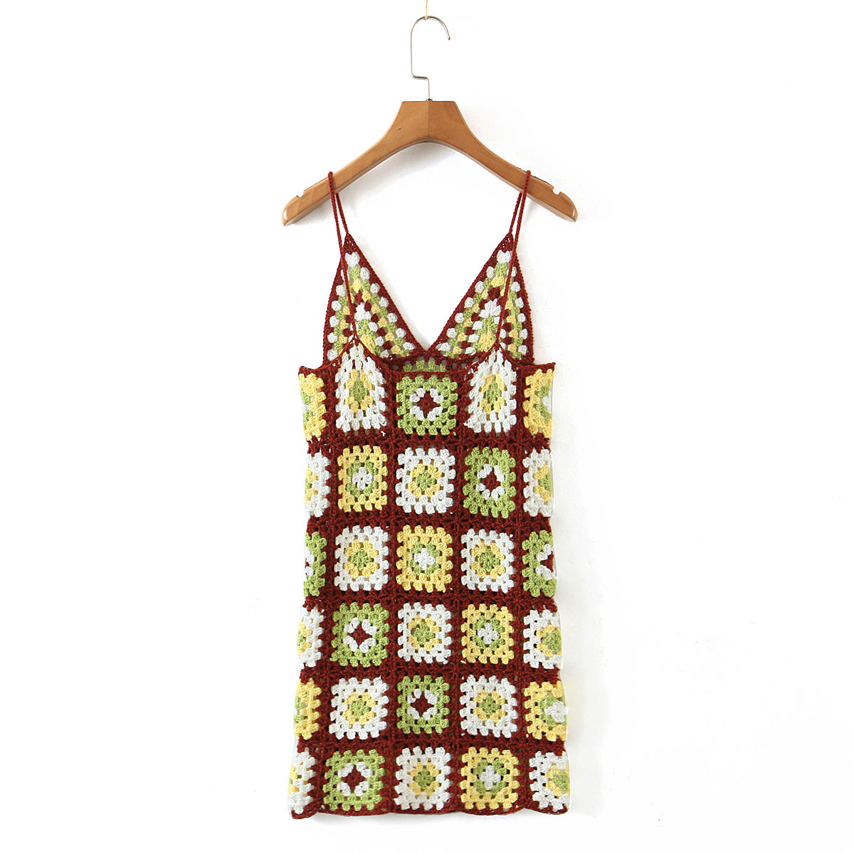 Boho Crochet Sling Dress - Festigal