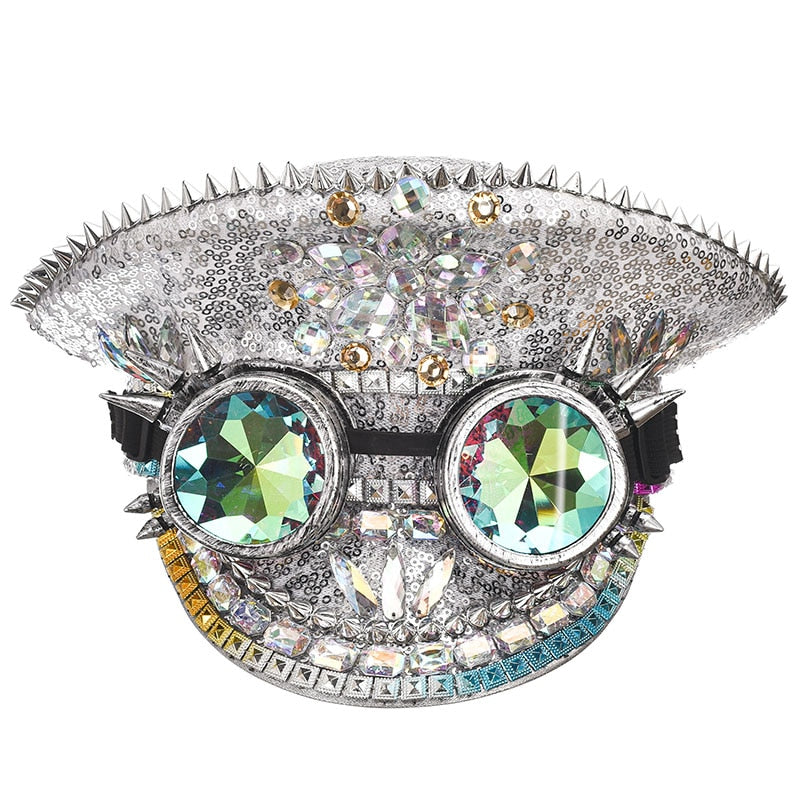 Sequin Steampunk Hat - Festigal