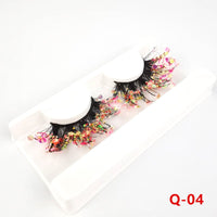 Luminous Sequin False Eye Lashes - Festigal