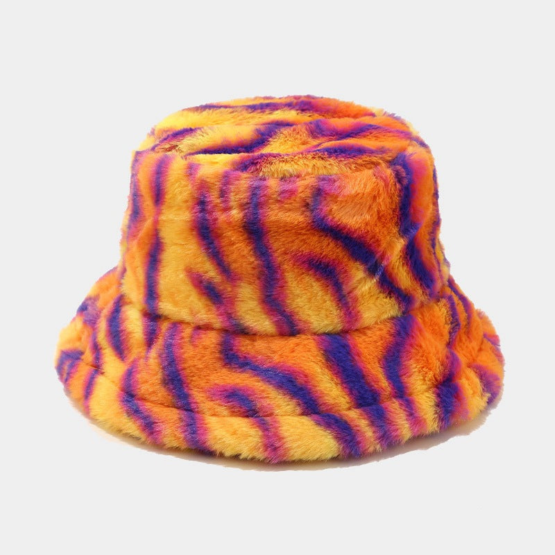 Faux Fur Festival Bucket Hat - Festigal