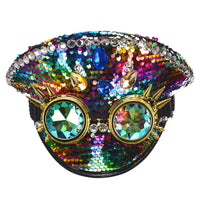 Sequin Steampunk Hat - Festigal
