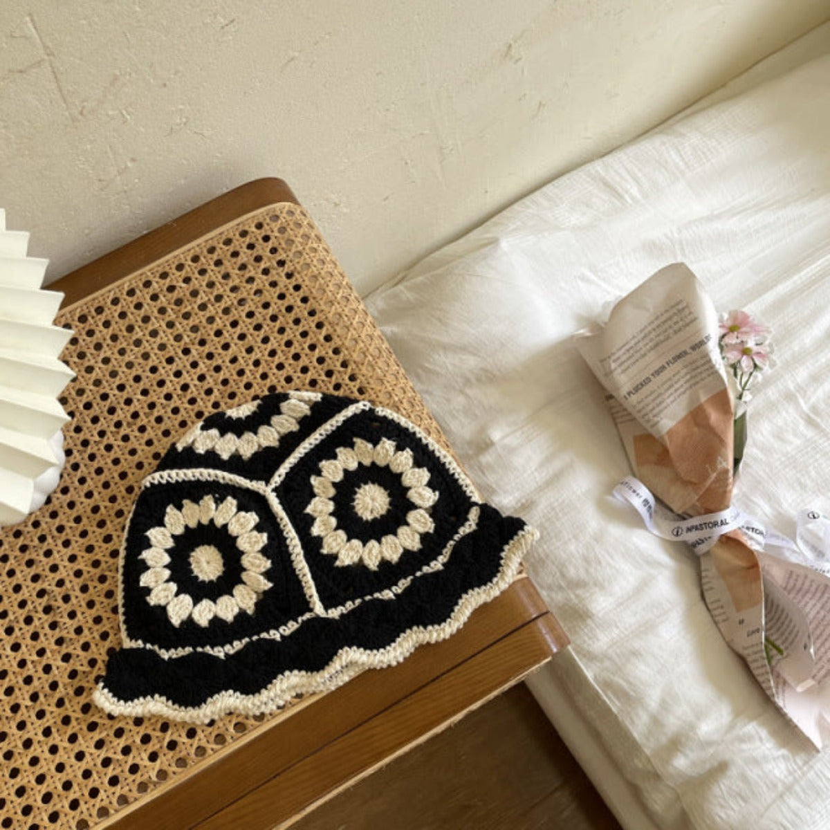 Crochet Flower Bucket Hat - Festigal