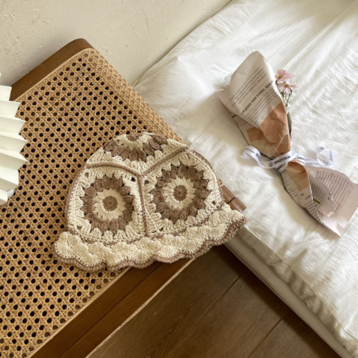 Crochet Flower Bucket Hat - Festigal