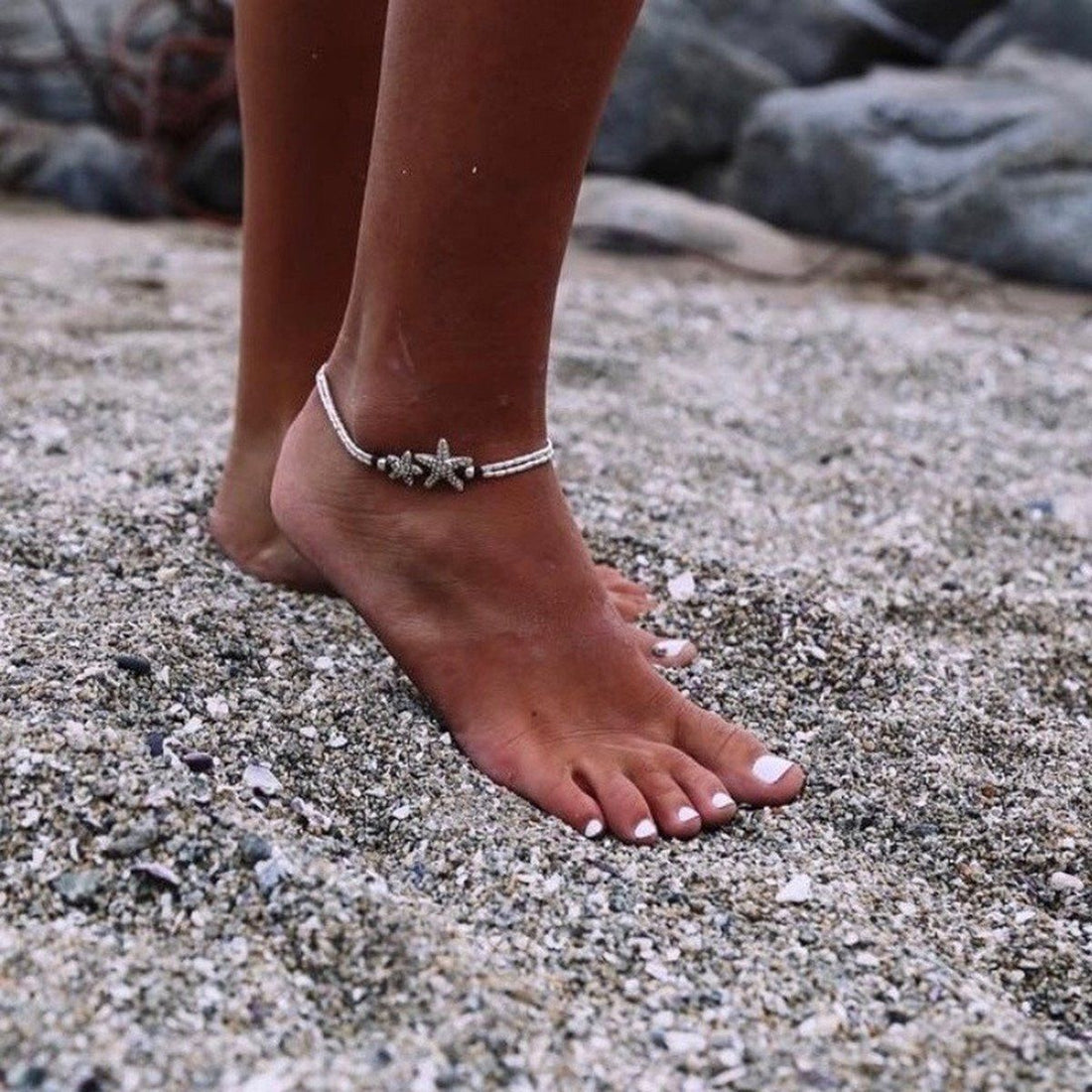 Starfish & Ohm Summer Anklet - Floral Fawna