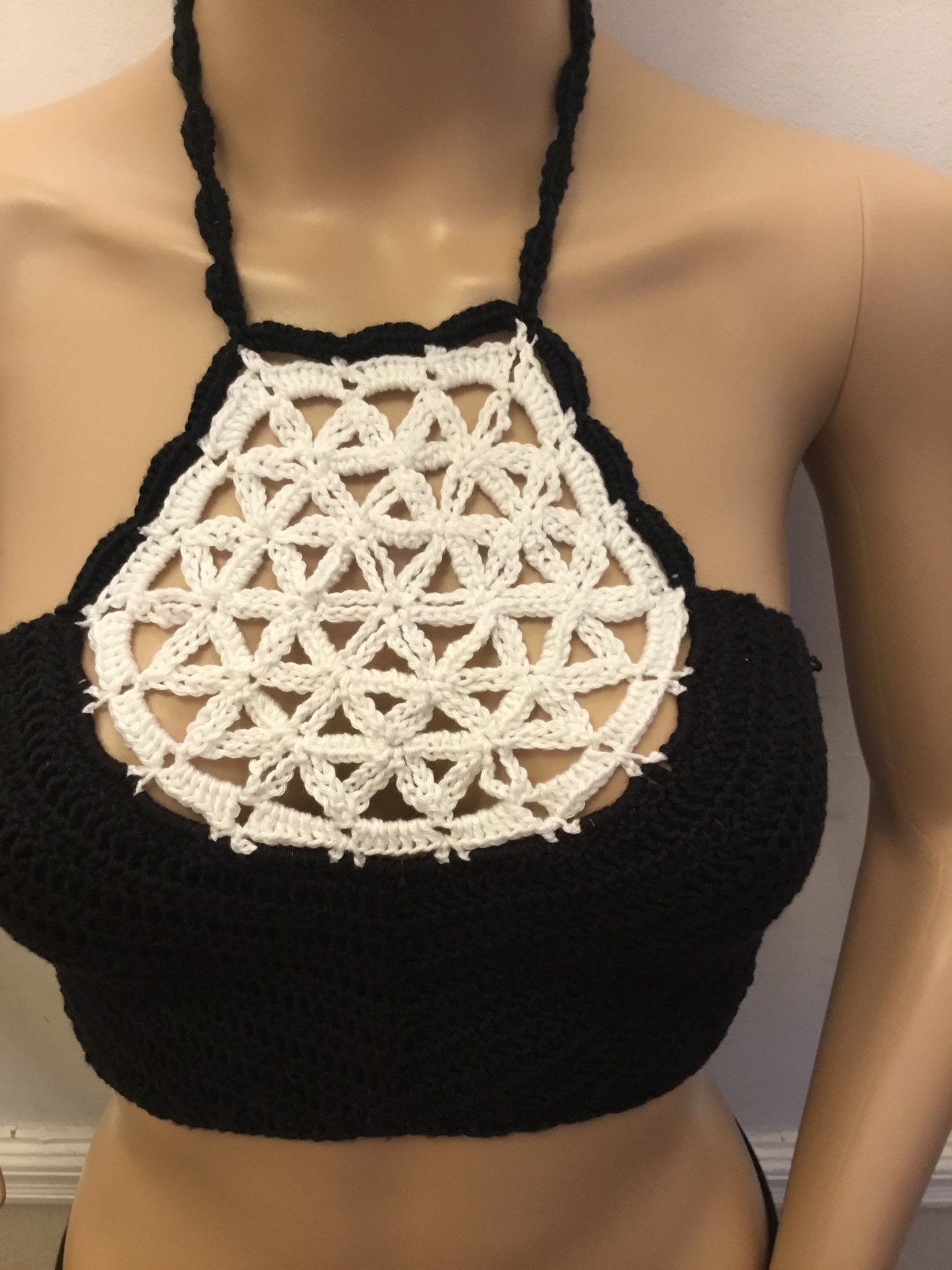 Crochet Festival Halter Top - Festigal