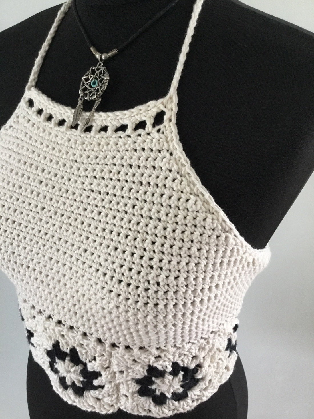 Granny Square Festival Halter Top - Festigal