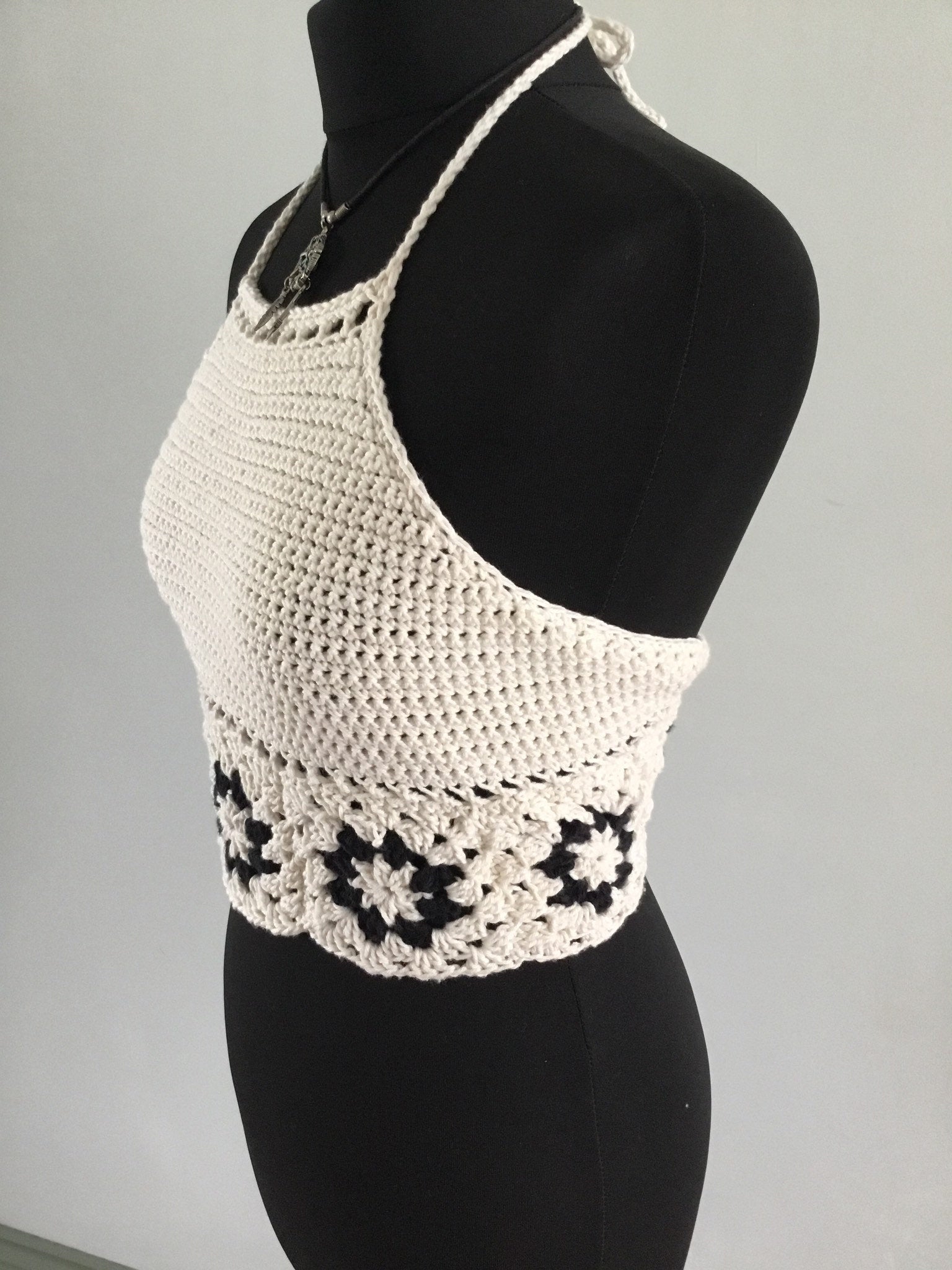 Granny Square Festival Halter Top - Festigal