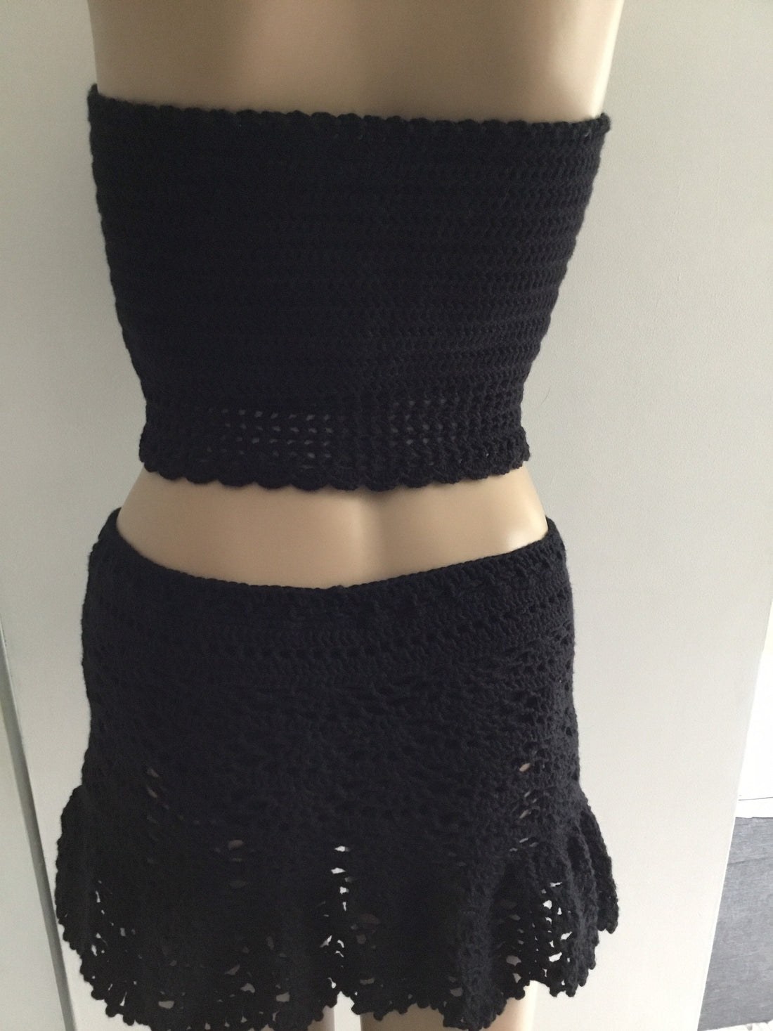 Basque Style Handmade Crochet Tube Top - Festigal