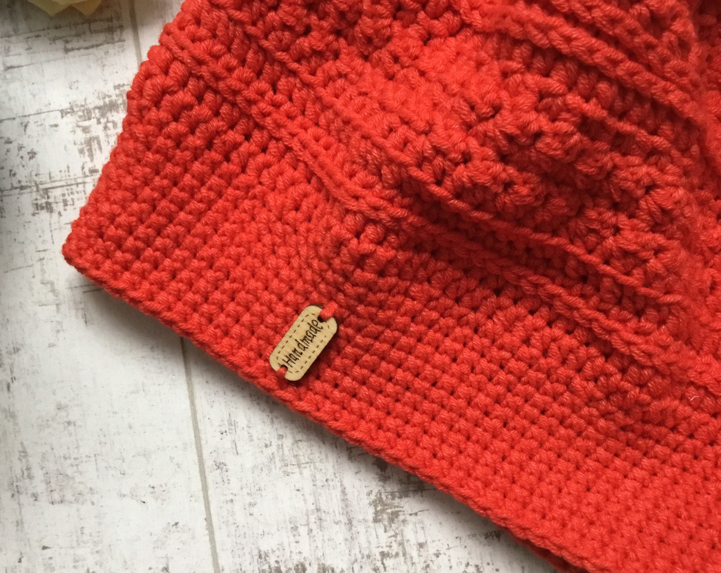 Handmade Slouchy Beanie with Handmade Label - Festigal