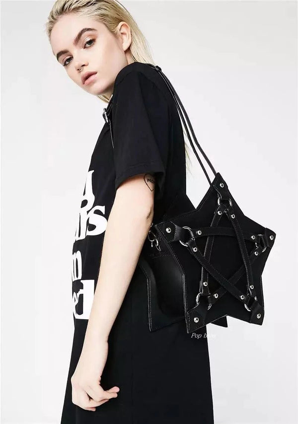 Gothic Star Pentagram Bag - Festigal