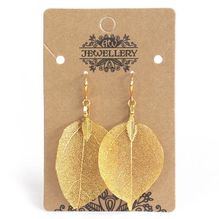 Bravery Leaf - Earrings - Festigal