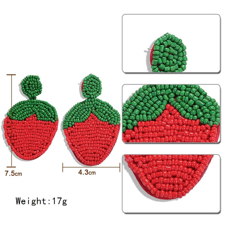 Ethnic Fruit Earrings - Festigal