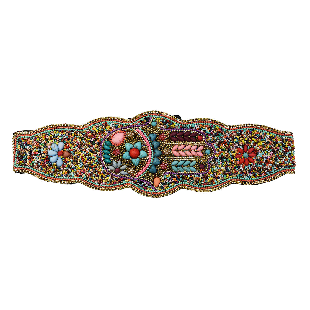 Hamsa Hand Beaded Belt - Festigal