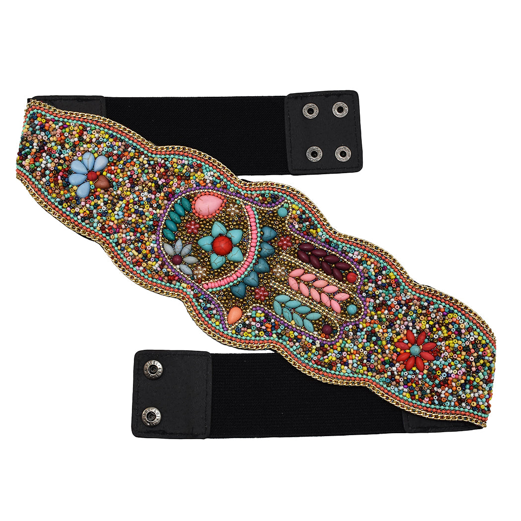 Hamsa Hand Beaded Belt - Festigal
