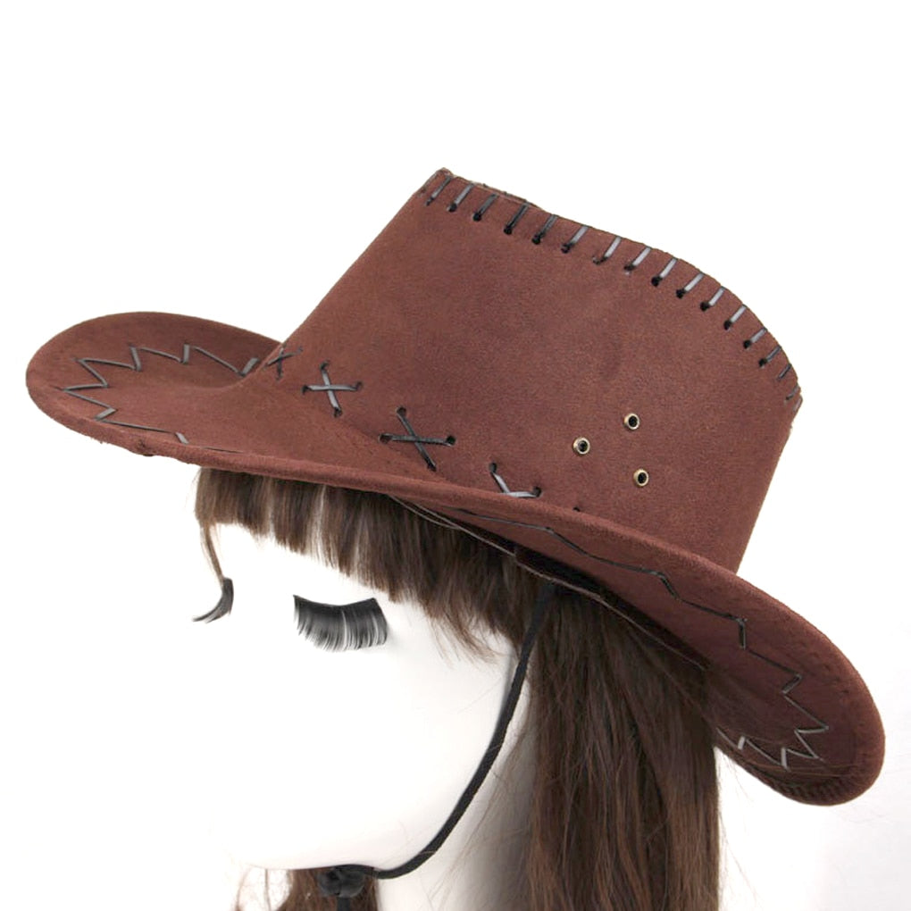 Unisex Cowgirl Cowboy Hat - Festigal