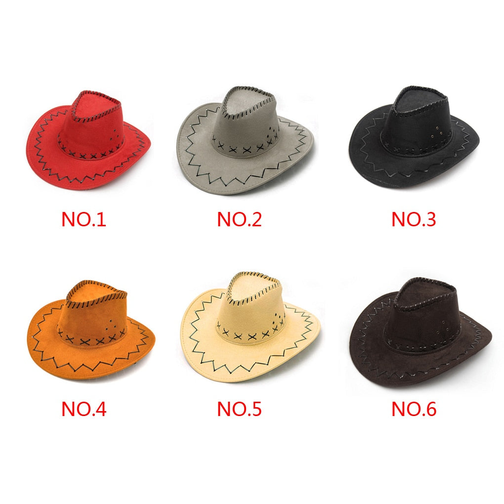 Unisex Cowgirl Cowboy Hat - Festigal