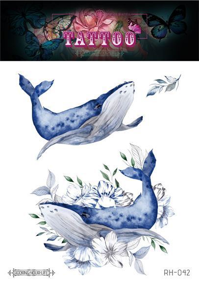 Waterproof Flower Tattoo Stickers - Festigal