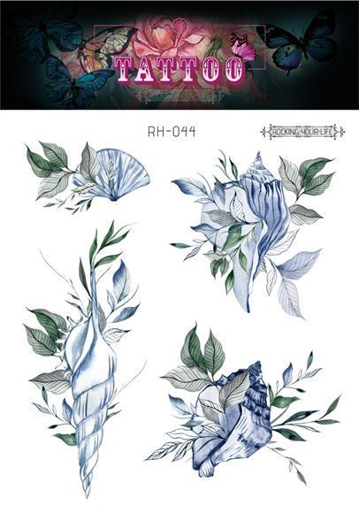Waterproof Flower Tattoo Stickers - Festigal