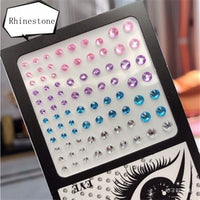 Sparkling Rhinestone Facial Art Stickers - Festigal