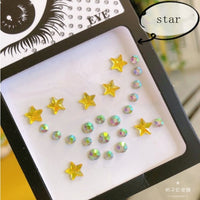 Sparkling Rhinestone Facial Art Stickers - Festigal