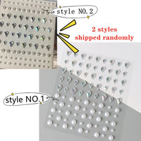 Sparkling Rhinestone Facial Art Stickers - Festigal