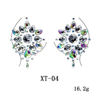 Sparkling Rhinestone Facial Art Stickers - Festigal
