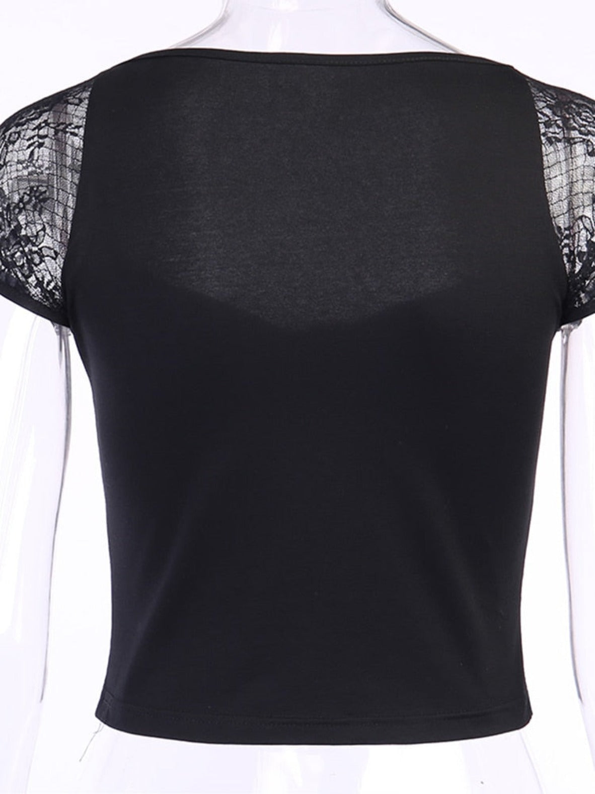 Gothic Corset Style Lace Up Top - Festigal