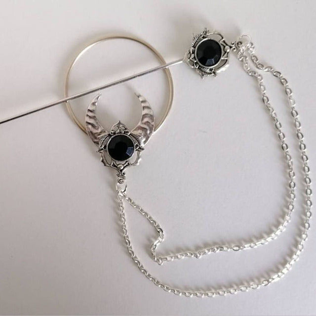 Celtic Goth Style Hair Sticks - Festigal