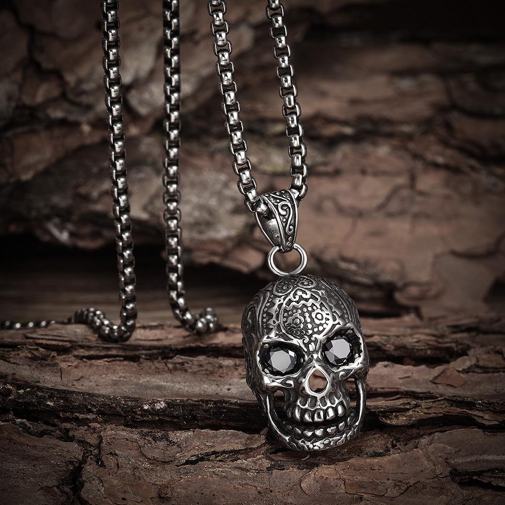 Skull Pendant Necklace - Festigal